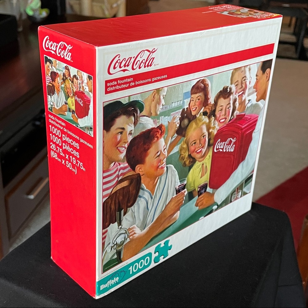 COCA COLA Masterworks 1000 Piece Jigsaw Puzzle